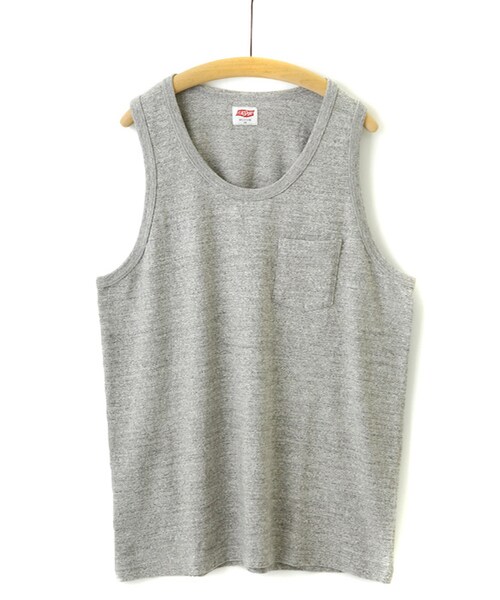 FLAG SPORT(フラッグスポーツ)の「12 / Slab Pocket Tank T(タンクトップ・メンズ・ブラック/ブルー/グレー/ホワイト・L/XL/M)」の6枚目の写真