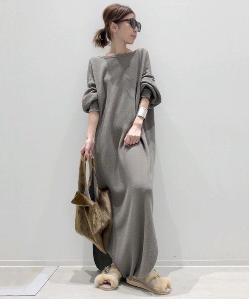 L Appartement Deuxieme Classe アパルトモン の カーキ ワンピース ドレス Wear