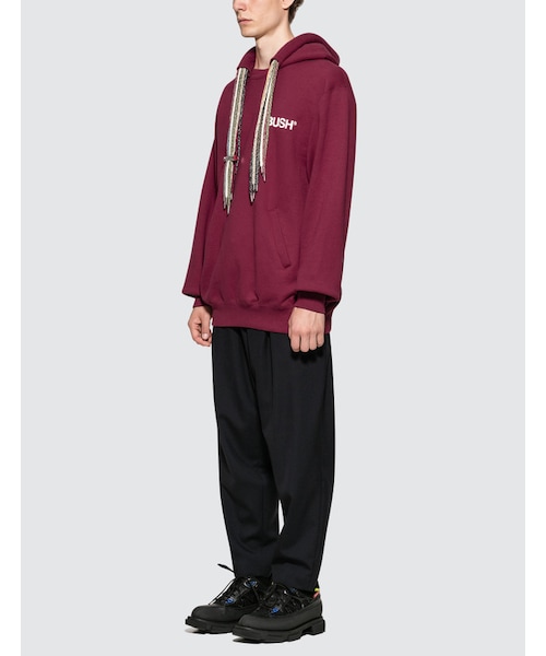 AMBUSH◆Multi-cord ロゴ ポップ オーバー パーカー 送関込 AMBUSH◇Multi-cord ロゴ ポップ オーバー パーカー 送関込