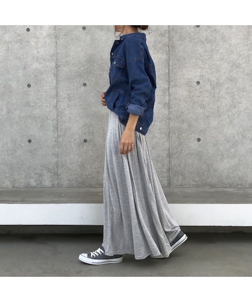 copine（コピン）の「再・再入荷！デニムシャツ感！！6.5オンスGジャン/ライトアウター【クリックポスト対象商品】（デニムジャケット・レディース・その他）」の3枚目の写真