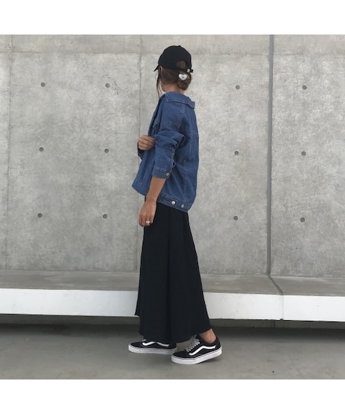 copine（コピン）の「再・再入荷！デニムシャツ感！！6.5オンスGジャン/ライトアウター【クリックポスト対象商品】（デニムジャケット・レディース・その他）」の7枚目の写真