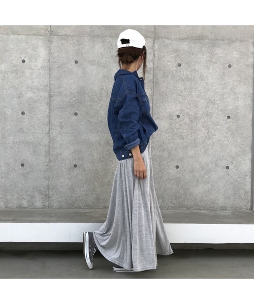 copine（コピン）の「再・再入荷！デニムシャツ感！！6.5オンスGジャン/ライトアウター【クリックポスト対象商品】（デニムジャケット・レディース・その他）」の5枚目の写真