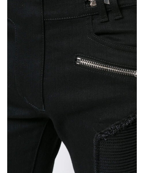 BALMAIN（バルマン）の「Balmain Zip detail biker jeans