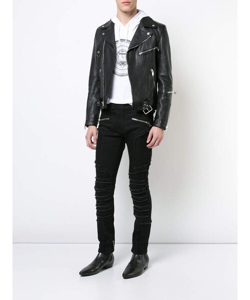 BALMAIN バルマン Biker ZIP Jean デニム ジーンズ BALMAIN バルマン Biker ZIP Jean デニム ジーンズ