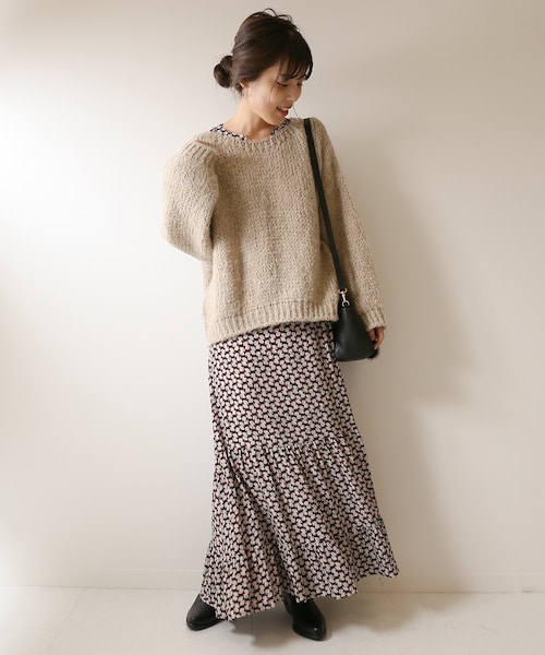 未使用　Spick and Span Deveaux キカプリントワンピース Spick & Span（スピックアンドスパン）の「Deveaux キカプリント