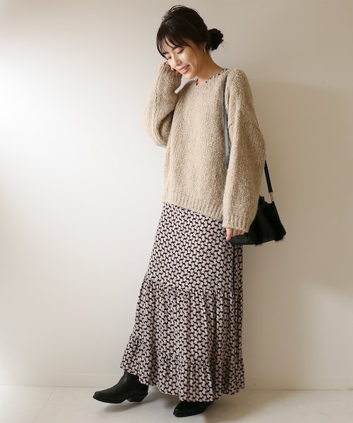 Spick & Span（スピックアンドスパン）の「Deveaux キカプリント