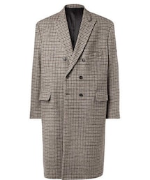 BALENCIAGA | Balenciaga Oversized Double-Breasted Checked Wool Coat(ジャケット/アウター)