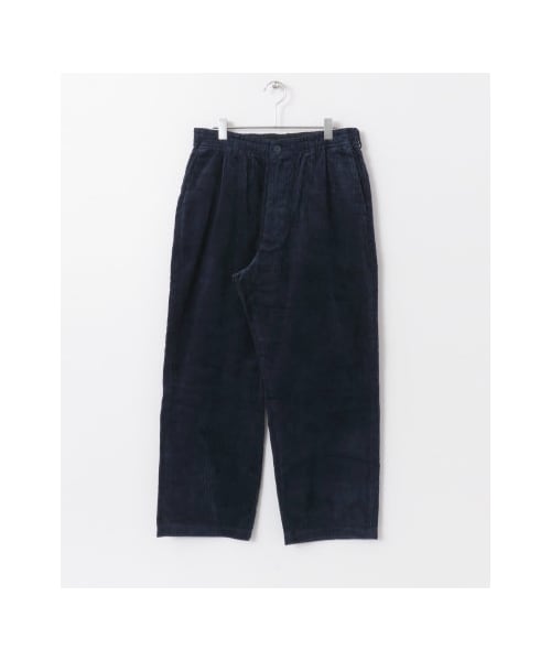 SENSE OF PLACE by URBAN RESEARCH(センスオブプレイスバイアーバンリサーチ)の「コーデュロイワイドスラックス(パンツ・メンズ・BEIGE/GREIGE/NAVY/BLACK・M/L)」の12枚目の写真