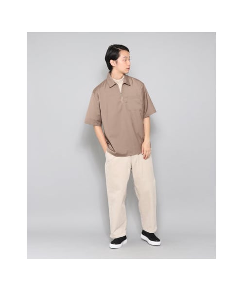 SENSE OF PLACE by URBAN RESEARCH(センスオブプレイスバイアーバンリサーチ)の「コーデュロイワイドスラックス(パンツ・メンズ・BEIGE/GREIGE/NAVY/BLACK・M/L)」の6枚目の写真