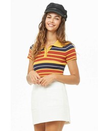 FOREVER 21 | Forever 21 Corduroy Patch Pocket Mini Skirt(スカート)