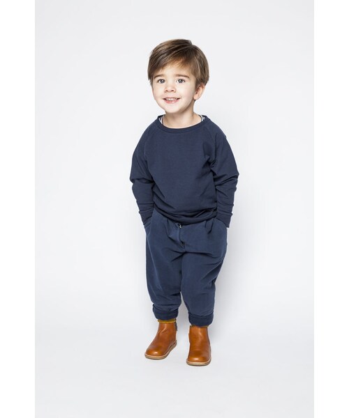 cache cache（カシュ カシュ）の「MINGO.　sweater（black iris)（Tシャツ/カットソー・キッズ・その他）」の2枚目の写真