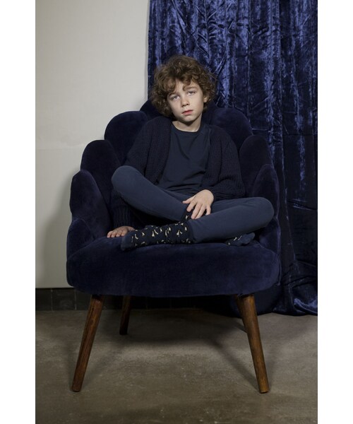 cache cache（カシュ カシュ）の「MINGO.　winter slimfitjogger（black iris)（その他パンツ・キッズ・その他）」の5枚目の写真