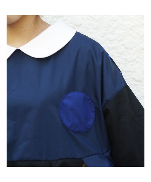 NIRAME.CO(ニラメッコ)の「デコめれんげワンピ ~宇宙×ドット~(ワンピース・メンズ・その他)」の4枚目の写真