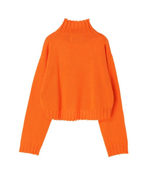 GARAGE OF GOOD CLOTHING（ガレージオブグッドクロージング）の「LIL ダメージハイネックプルオーバー（トップス・ブラック/オレンジ/パープル・F）」の2枚目の写真