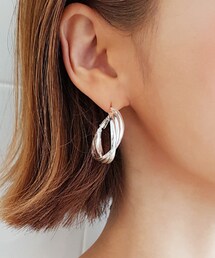 DHOLIC | ツイストフープピアス(ピアス（両耳用）)