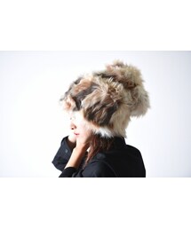 Edwina Horl | Edwina Horl ファーの帽子 OVIE STUDIO limited(ニットキャップ/ビーニー)