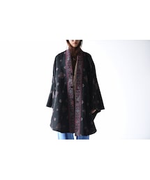 YANTOR | YANTOR Handwoven Jacquard Silk Kesa Coat(その他アウター)