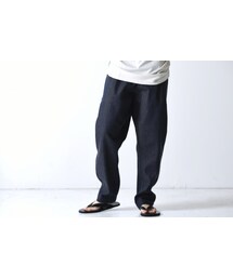 YANTOR | YANTOR Wool Denim Skin Pants blue × camel(デニムパンツ)