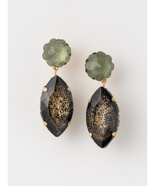 超安い品質 H.P.FRANCE（アッシュペーフランス）の「CLAUDINE VITRY|ピアス アクセサリー