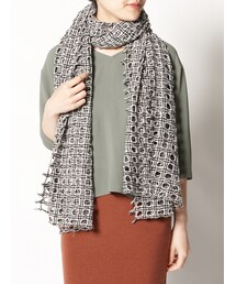 H.P.FRANCE（アッシュペーフランス）の「Faliero Sarti|Febe ストール