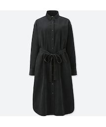 UNIQLO | コーデュロイワンピース（長袖）(ワンピース)