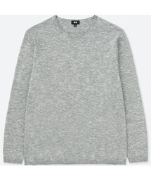 UNIQLO | ミックスヤーンクルーネックセーター（長袖）(ニット/セーター)
