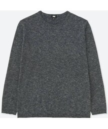 UNIQLO | ミックスヤーンクルーネックセーター（長袖）(ニット/セーター)