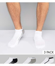 Calvin Klein | Calvin Klein Sneaker Socks With Coolpass In 3 Pack(ソックス/靴下)