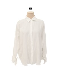 Dailyabout | ドロップショルダーリボンスリーブブラウス(シャツ/ブラウス)