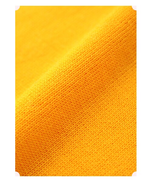 MAISON DE REEFUR（メゾンドリーファー）の「プレーンニットPO（トップス・レディース・Bordeaux/Yellow・38）」の9枚目の写真