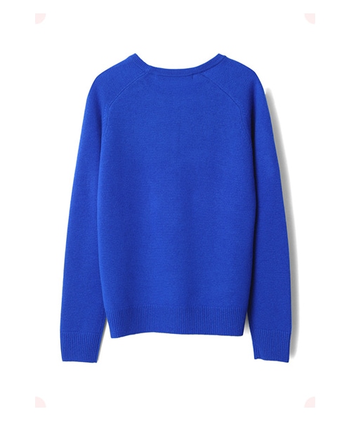 MAISON DE REEFUR(メゾンドリーファー)の「カシミヤラグランPO(トップス・レディース・Pink/Black/Blue/Yellow/Mid Gray・38)」の17枚目の写真