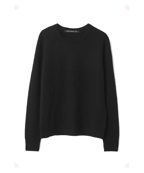 MAISON DE REEFUR(メゾンドリーファー)の「カシミヤラグランPO(トップス・レディース・Pink/Black/Blue/Yellow/Mid Gray・38)」の1枚目の写真