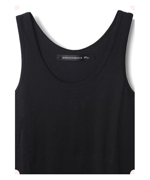 MAISON DE REEFUR(メゾンドリーファー)の「サーキュラータンクトップ(トップス・レディース・Black/Gray/White・38)」の10枚目の写真
