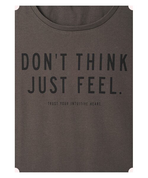 MAISON DE REEFUR（メゾンドリーファー）の「メッセージプリントTシャツ（トップス・レディース・Khaki/Gray/White・38）」の12枚目の写真