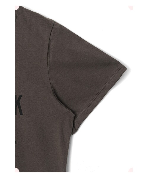 MAISON DE REEFUR（メゾンドリーファー）の「メッセージプリントTシャツ（トップス・レディース・Khaki/Gray/White・38）」の13枚目の写真