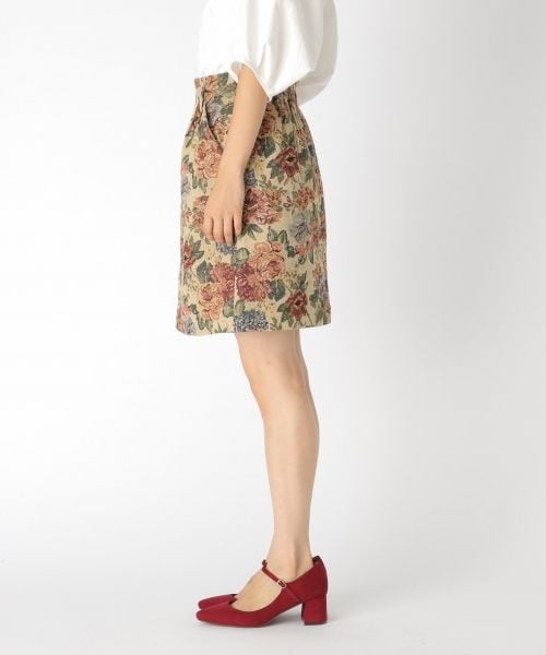 mysty woman（ミスティウーマン）の「ゴブラン台形ミニスカート