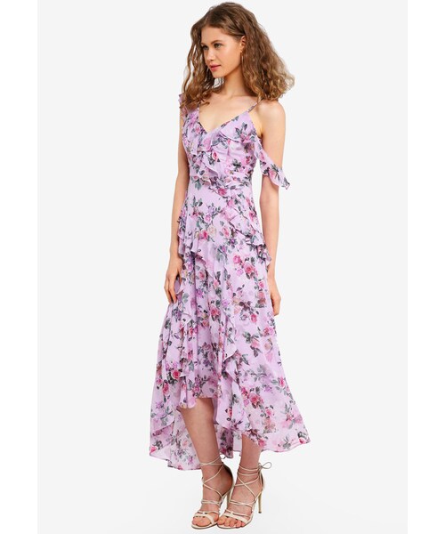 Forever New,Tiffany Ruffle Midi Dress 