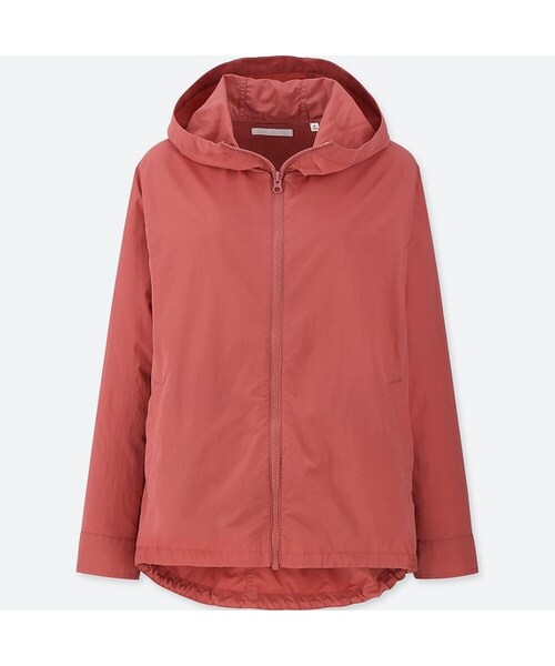 UNIQLO（ユニクロ）の「ナイロンパーカ（その他アウター・レディース・NAVY 69/BLACK 09/PINK 12/BEIGE 31・XS/M/XXL/S/XL/3XL/L）」の4枚目の写真
