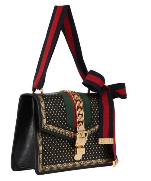 GUCCI（グッチ）の「17-18AW☆GUCCI☆シルヴィ レザー ショルダー