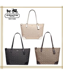 COACH | COACH★ZIP TOP TOTE IN SIGNATURE JACQUARD F29958 国内発送！(バックパック/リュック)