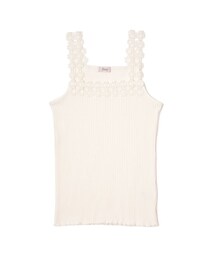 flower | flower lace cami ～ﾌﾗﾜｰﾚｰｽｷｬﾐ(キャミソール)