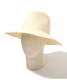 KIJIMA TAKAYUKI | WIRE PAPER HAT -OFF WHITE-(ハット)