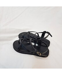 Dailyabout | バックルポイントストラップサンダル(サンダル)