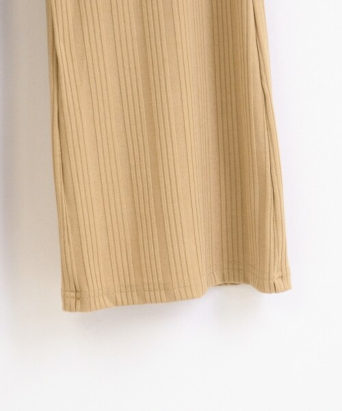 MAJESTIC LEGON（マジェスティックレゴン）の「【amelier】前ポケリブパンツ（パンツ・レディース・ベージュ/ブラウン/D/グレー・Free）」の6枚目の写真