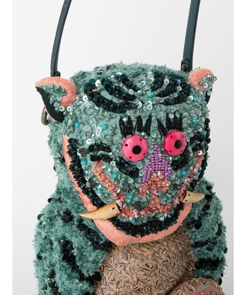 ✳︎超美品✳︎JAMIN PUECH 刺繍ビーズ装飾 パーティーバッグ Jamin Puech（ジャマンピュエッシュ）の「チベットタイガー