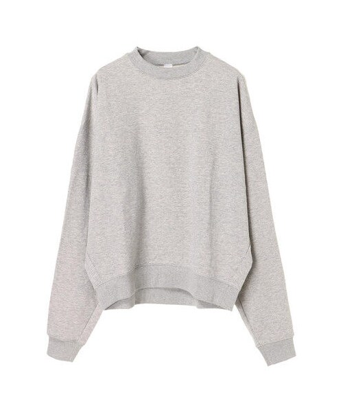 GARAGE OF GOOD CLOTHING（ガレージオブグッドクロージング）の「KAU 袖ボリュームミニ裏毛トップ（トップス・グレー/ブラック/ネイビー・F）」の7枚目の写真