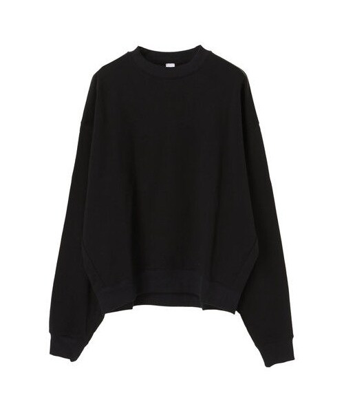 GARAGE OF GOOD CLOTHING（ガレージオブグッドクロージング）の「KAU 袖ボリュームミニ裏毛トップ（トップス・グレー/ブラック/ネイビー・F）」の8枚目の写真