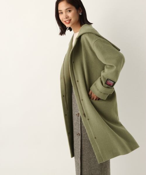 A part by（アパートバイ）の「casheepフードロングコート（）」 - WEAR
