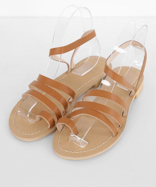 DHOLIC（ディーホリック）の「サムループストラップサンダル（サンダル・レディース・ホワイト/ブラック/ベージュ/ピンク・230/235/240/245/250）」の3枚目の写真