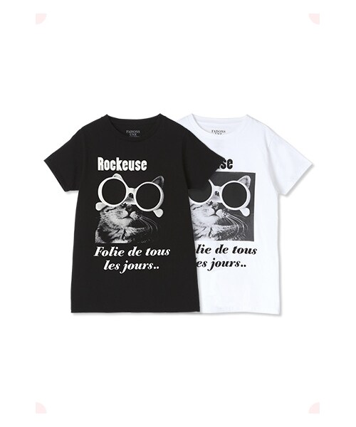 MAISON DE REEFUR（メゾンドリーファー）の「ロッカーティー（トップス・レディース・Black/White・38）」の10枚目の写真